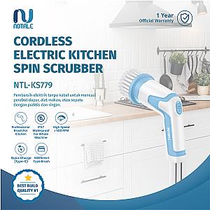 Notale Cordless Electric Kitchen Spin Scrubber