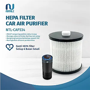Notale Replacement HEPA H13 Filter Pengganti For Car Air Purifier